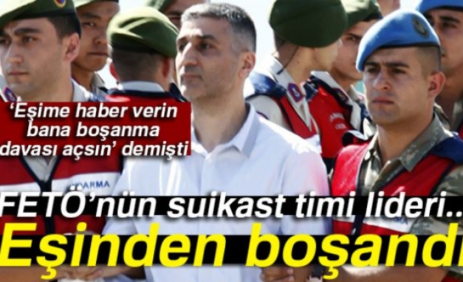 Eşinden boşandı!