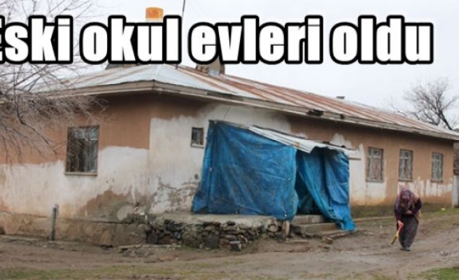 Eski okul evleri oldu