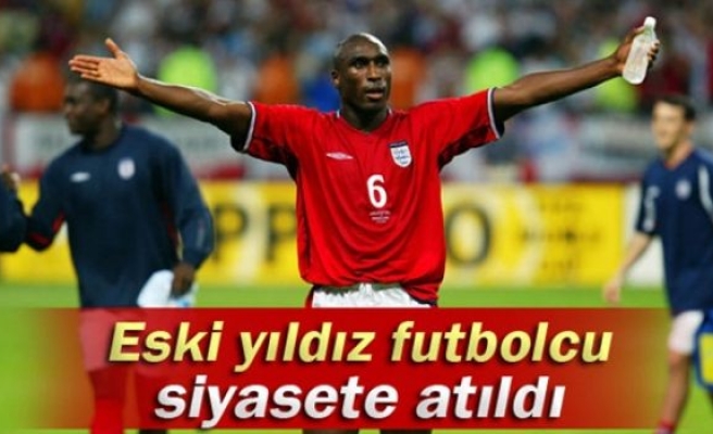 Eski yıldız futbolcu siyasete atıldı