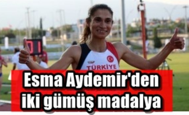  Esma Aydemir'den iki gümüş madalya 