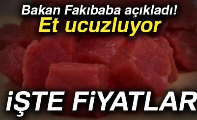 Et fiyatları ucuzluyor mu?