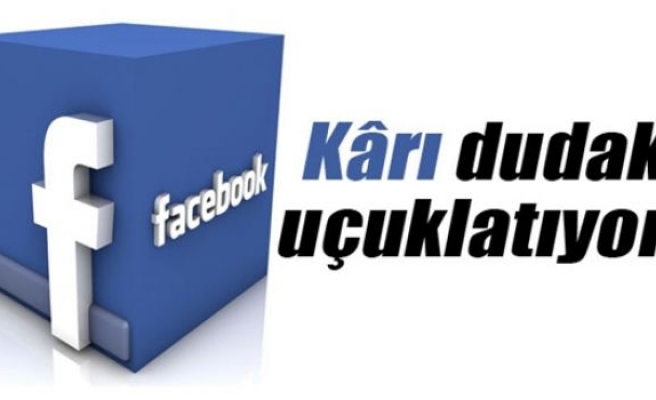 Facebook karını arttırdı