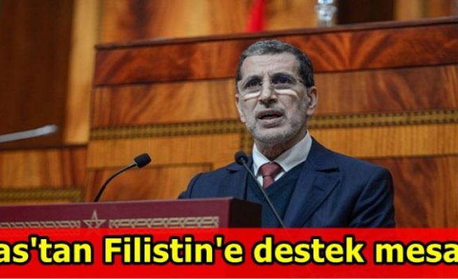 Fas'tan Filistin'e destek mesajı