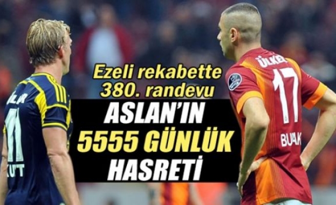 Fenerbahçe- Galatasaray derbisinde 380. randevu