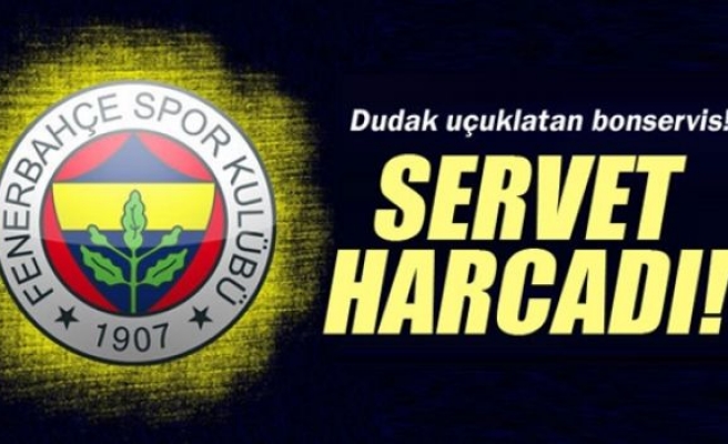 Fenerbahçe servet harcadı