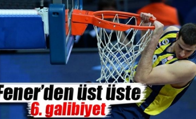 Fenerbahçe Ülker’den üst üste 6. galibiyet