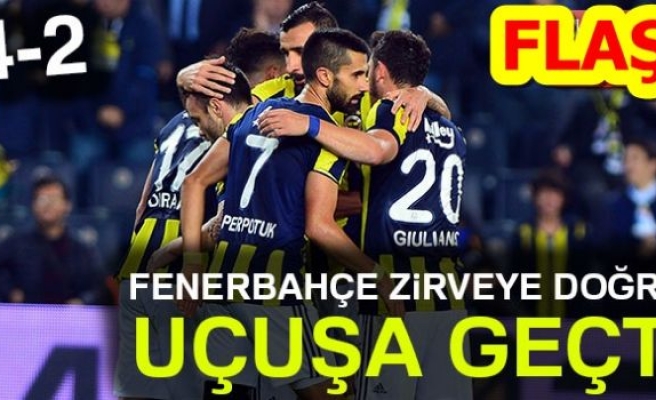 FENERBAHÇE ZİRVEYE DOĞRU UÇUŞA GEÇTİ!