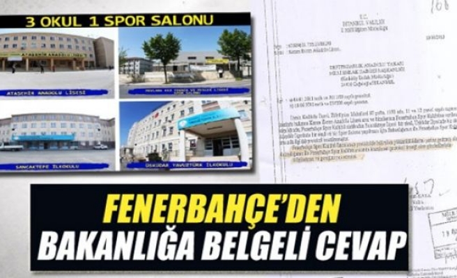 Fenerbahçe'den belgeli açıklama