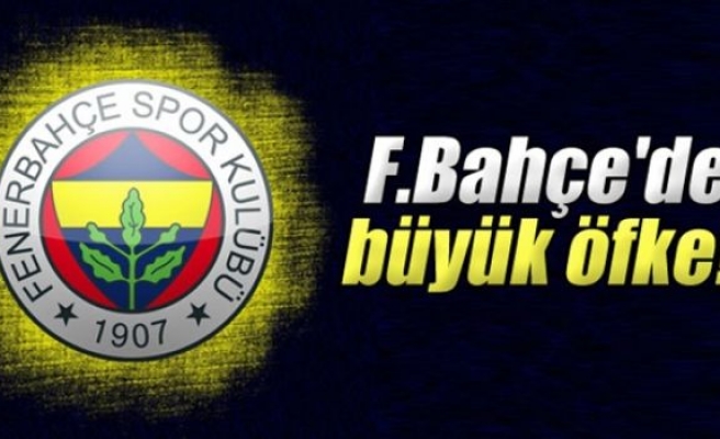 Fenerbahçe'den TFF'nin kararına büyük öfke