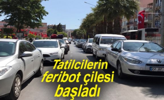 Feribot çilesi başladı