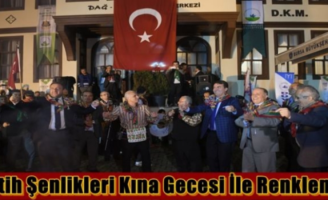 Fetih Şenlikleri Kına Gecesi İle Renklendi