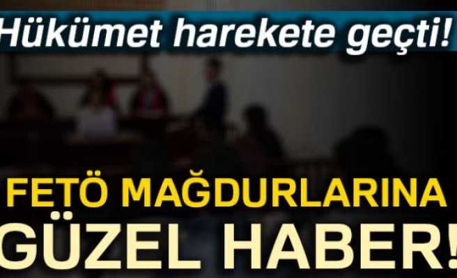 FETÖ mağdurlarına sicil temizliği