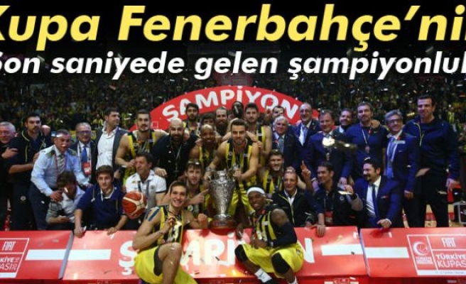 FIAT Türkiye Kupası Fenerbahçe'nin