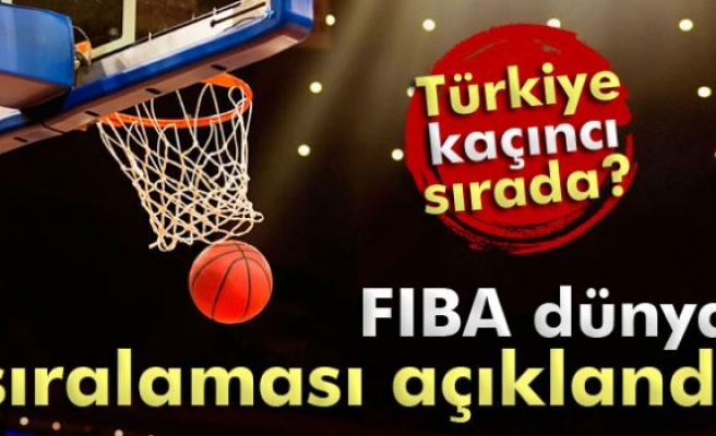 FIBA dünya sıralaması açıklandı