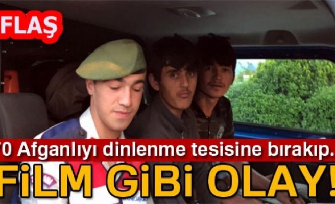 FİLM GİBİ OLAY!