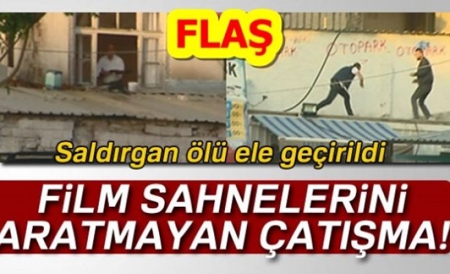 FİLM SAHNELERİNİ ARATMAYACAK ÇATIŞMA!