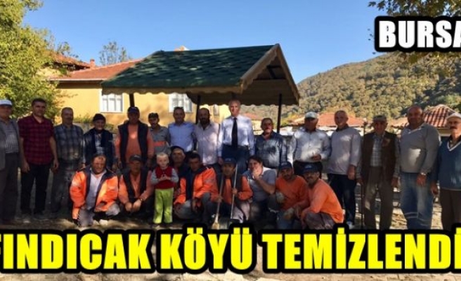 FINDICAK KÖYÜNDE SONBAHAR TEMİZLİĞİ