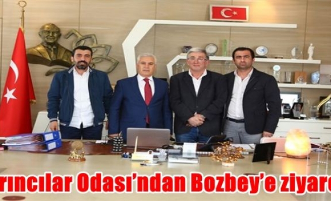 Fırıncılar Odası’ndan Bozbey’e ziyaret