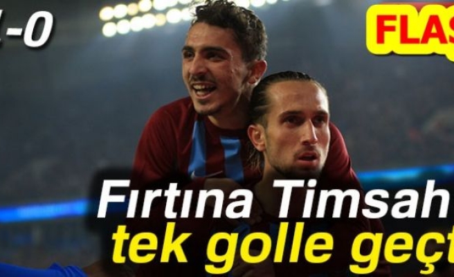 FIRTINA TİMSAHI TEK GOLLE GEÇTİ!