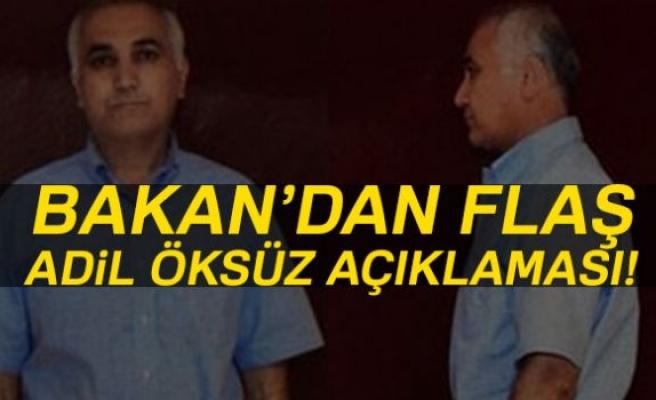 Flaş Adil Öksüz Açıklaması