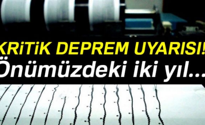 Flaş deprem uyarısı!