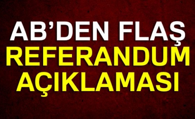 FLAŞ REFERANDUM AÇIKLAMASI!