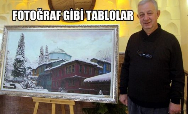  Fotoğraf gibi tablolar