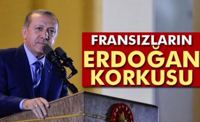 Fransızların Erdoğan korkusu