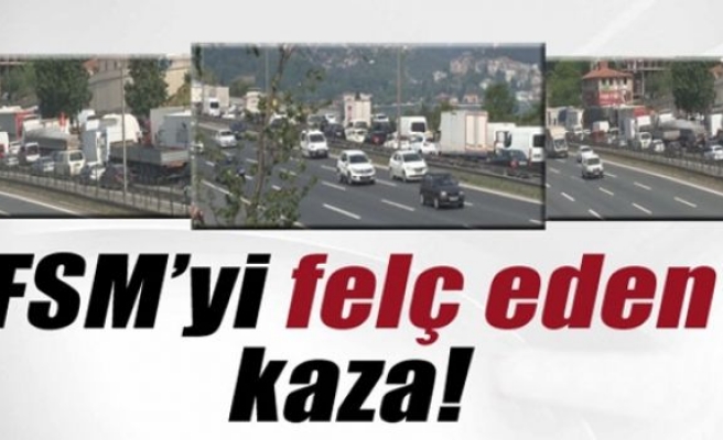 FSM'yi felç eden kaza