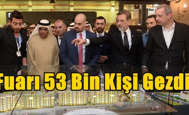 Fuarı 53 Bin Kişi Gezdi