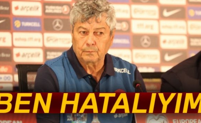 'Futbolcular değil, ben hatalıyım'