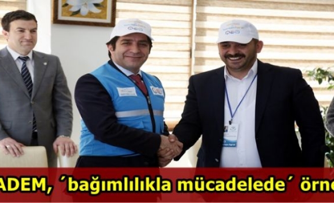 GADEM, ´bağımlılıkla mücadelede´ örnek