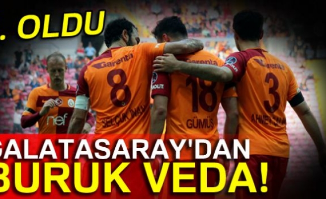 GALATASARAY 4. OLDU!