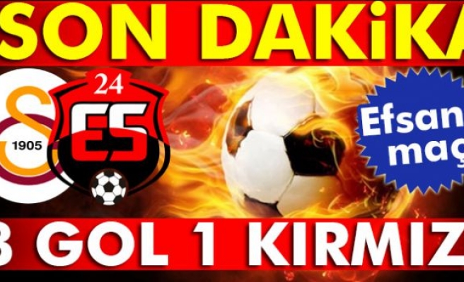 Galatasaray 6-2 Erzincanspor