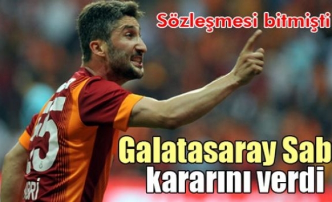 Galatasaray, Sabri Sarıoğlu ile...