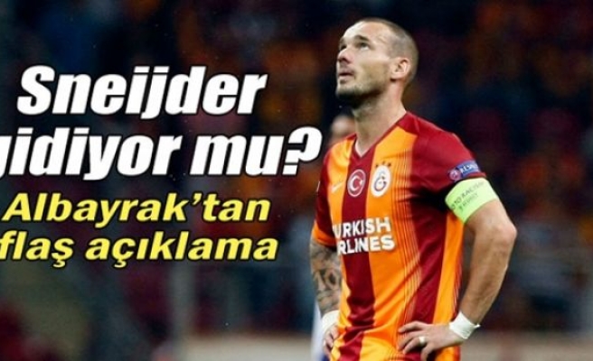 Galatasaray Sneijder'i satıyor mu?