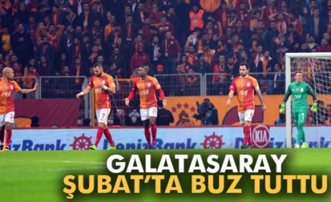 Galatasaray Şubat'ta BUZ TUTTU!