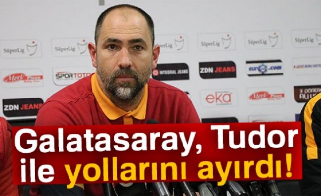 Galatasaray, Tudor ile yollarını ayırdı!