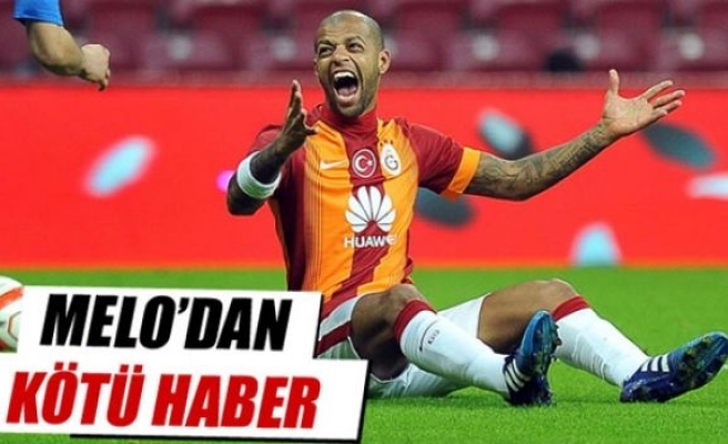 Galatasaray'da Melo şoku