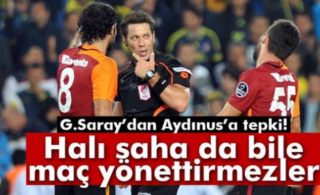 Galatasaray’dan Fırat Aydınus'a tepki!