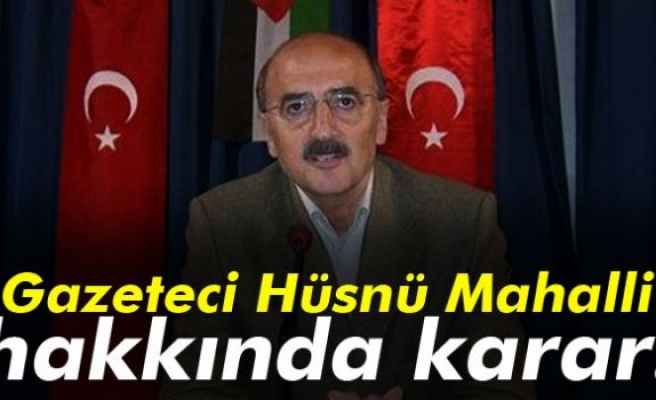 Gazeteci Hüsnü Mahalli tutuklandı