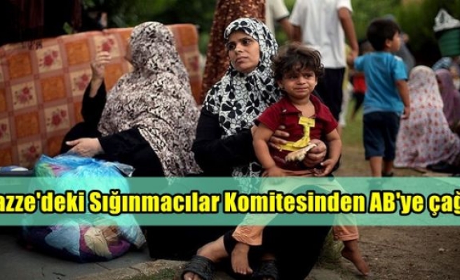 Gazze'deki Sığınmacılar Komitesinden AB'ye çağrı