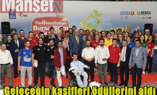 Geleceğin kaşifleri ödüllerini aldı