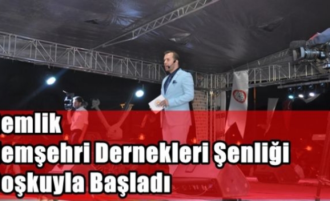 Gemlik Hemşehri Dernekleri Şenliği Coşkuyla Başladı