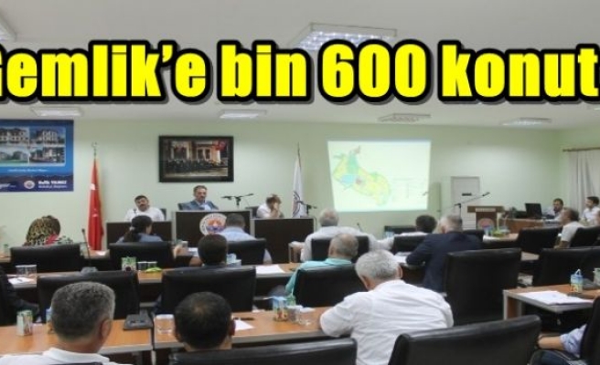 Gemlik’e bin 600 konut