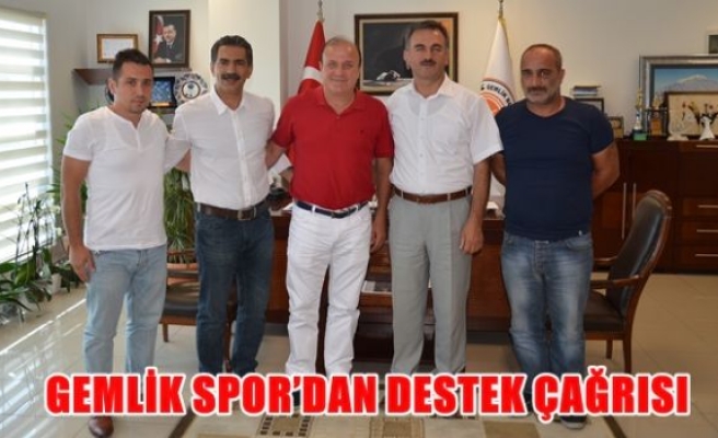 Gemlikspor'dan destek çağrısı