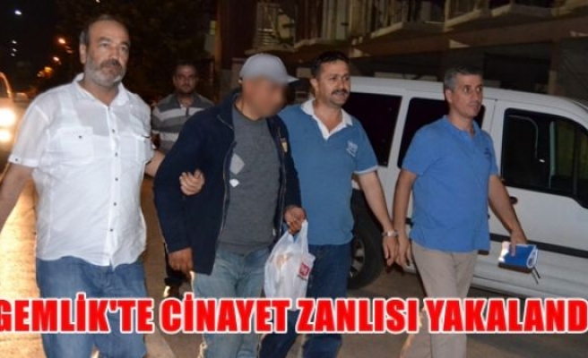 Gemlik'te cinayet zanlısı yakalandı