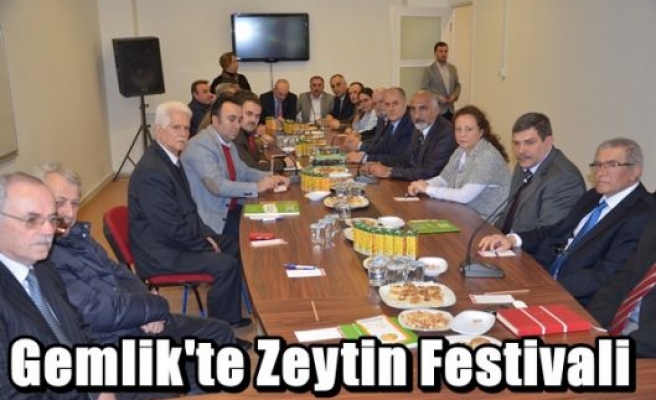 Gemlik'te Zeytin Festivali 