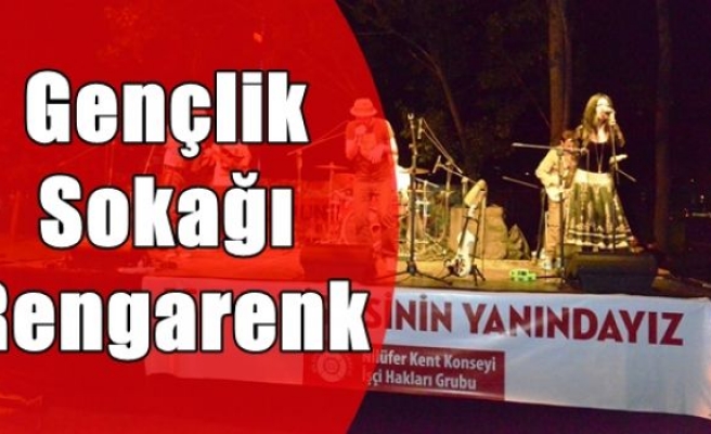 Gençlik Sokağı Rengarenk