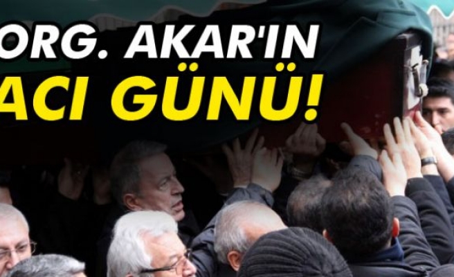 Genelkurmay Başkanı Akar'ın acı günü